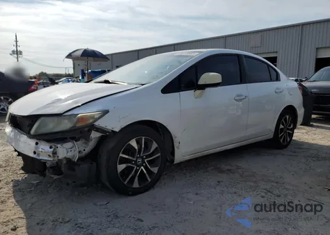 2015 Honda Civic Ex из США, поврежденный, VIN 19XFB2F89FE089015